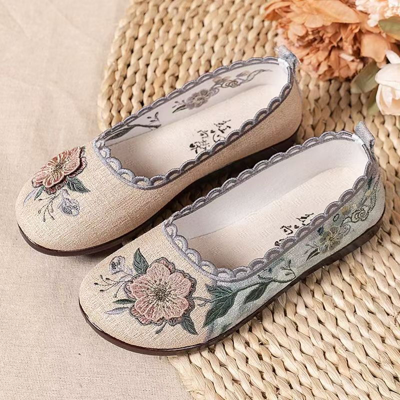 Ethnic Style - Women Spring Autumn New Flat sole