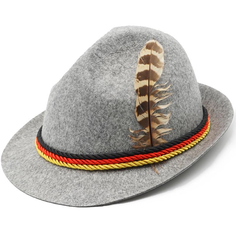 Ethnic Clothing & Online Fashion Store Khaadi Uk - Neutral Bavarian Beer Hat Halloween Feather