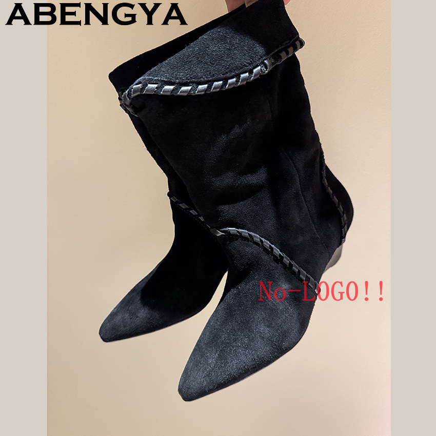 2026 Real Suede Leather Fashio - Ethnic Fashion Week บทวิจารณ์และราคา