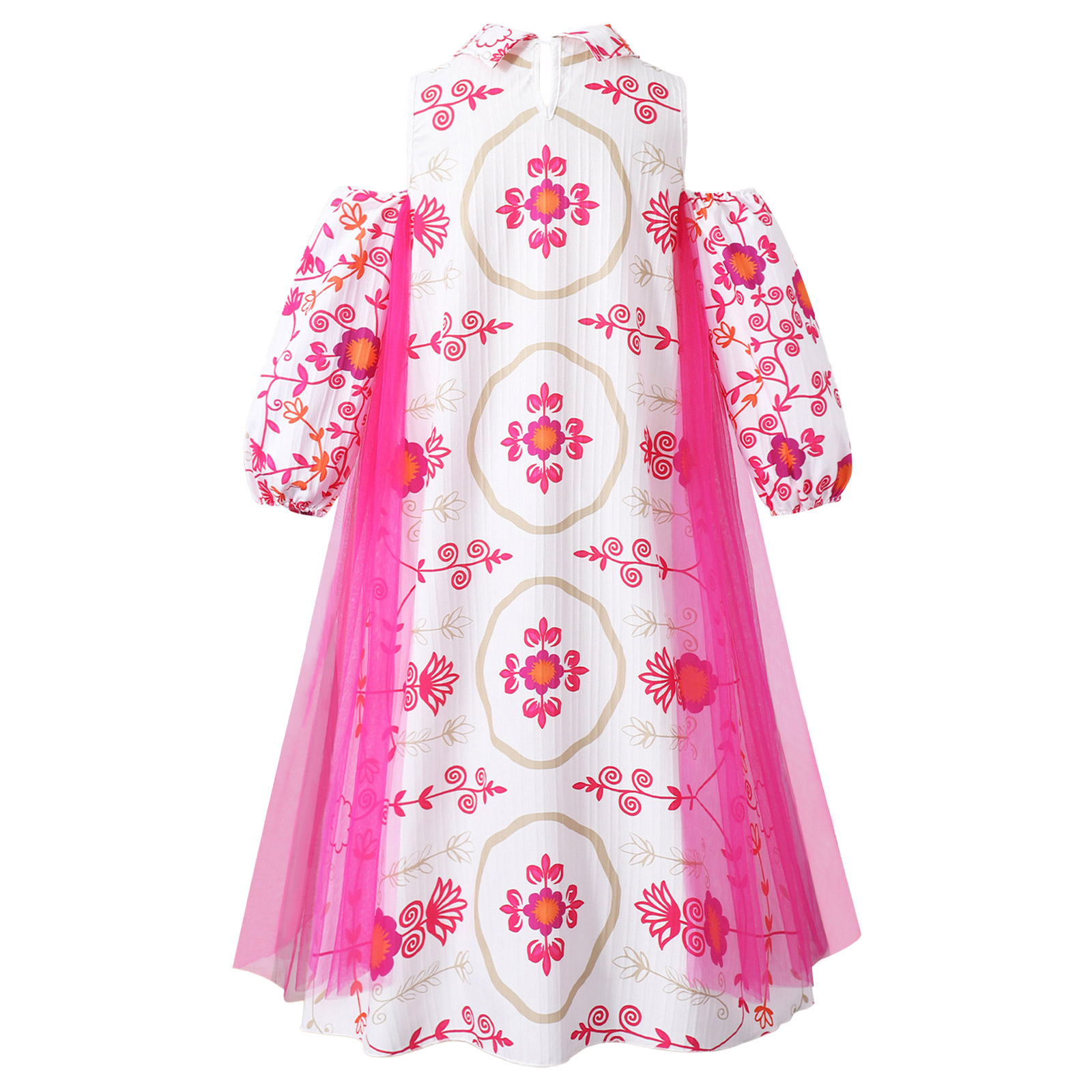 Girl Long Sleeve Mesh Patchwor - Ethnic Clothing & Online Fashion Store Khaadi Uk บทวิจารณ์และราคา