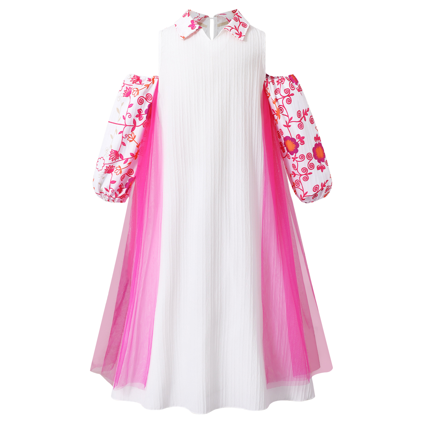 Girl Long Sleeve Mesh Patchwor - Ethnic Clothing & Online Fashion Store Khaadi Uk บทวิจารณ์และราคา