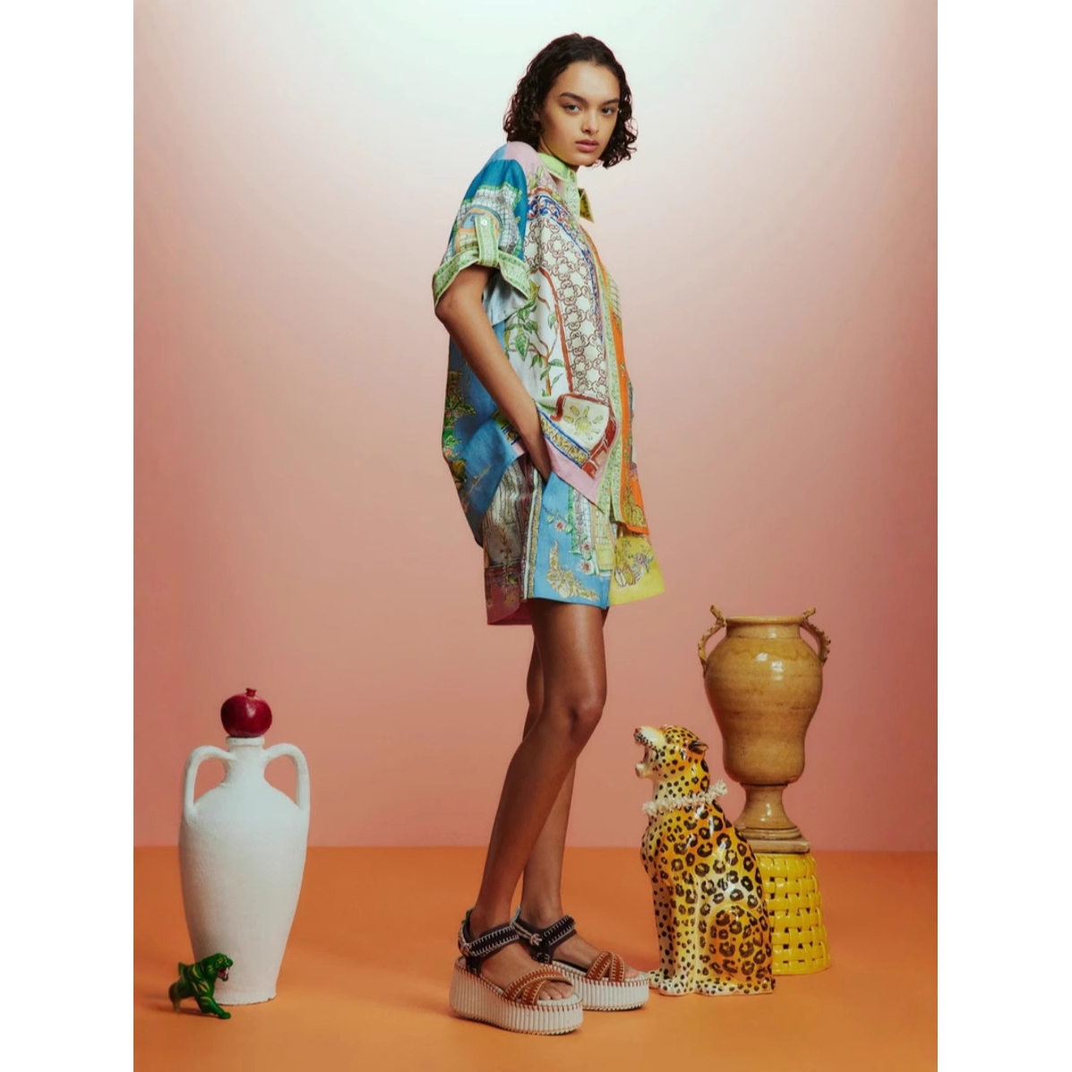 2024 Fashionable Printed Knot- - Ethnic Fashion Wear บทวิจารณ์และราคา