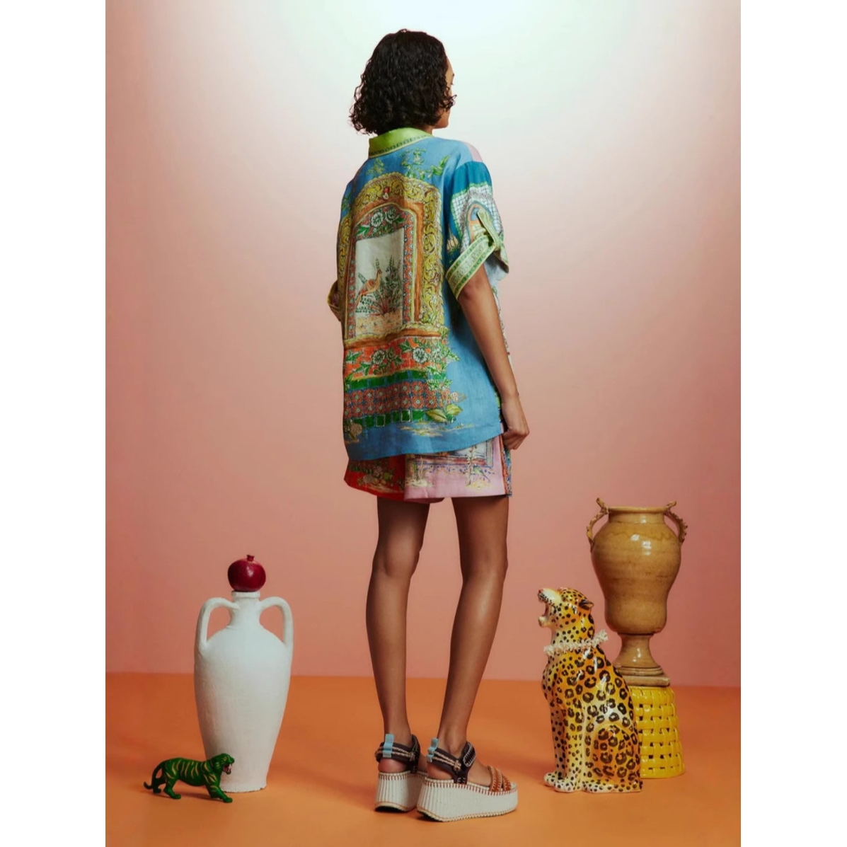 2024 Fashionable Printed Knot- - Ethnic Fashion Wear บทวิจารณ์และราคา