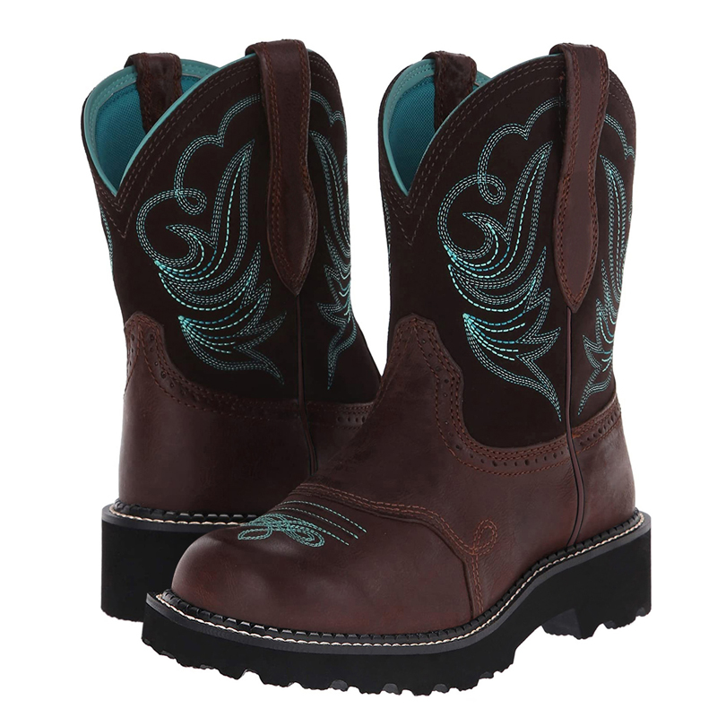 Embroidered Cowboy Boots For M - Ethnic Fabric บทวิจารณ์และราคา