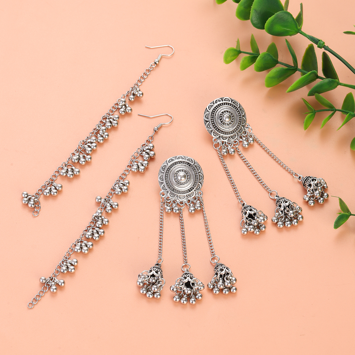 Ethnic Vintage Round Flower Lo - Ethnic Indian Fashion บทวิจารณ์และราคา