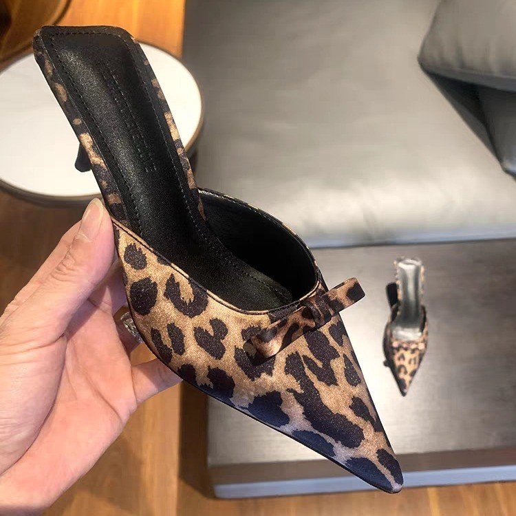 women's leopard-print pointed  - Ethnic Fashion For Women บทวิจารณ์และราคา