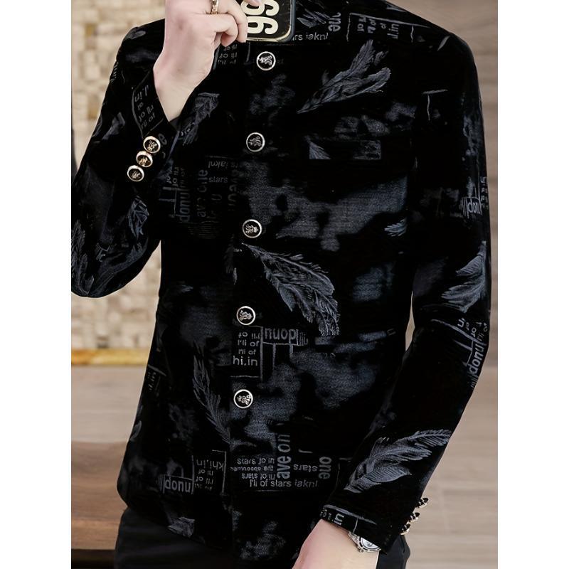 Men's Printed  Small Suit Ethn - Ethnic Wear Fashion Brand บทวิจารณ์และราคา