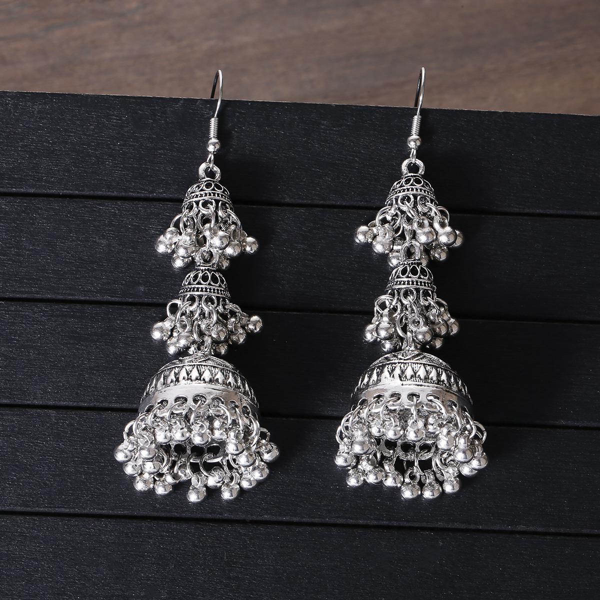Ethnic Silver Color Peacock Be - Ethnic Indian Fashion บทวิจารณ์และราคา