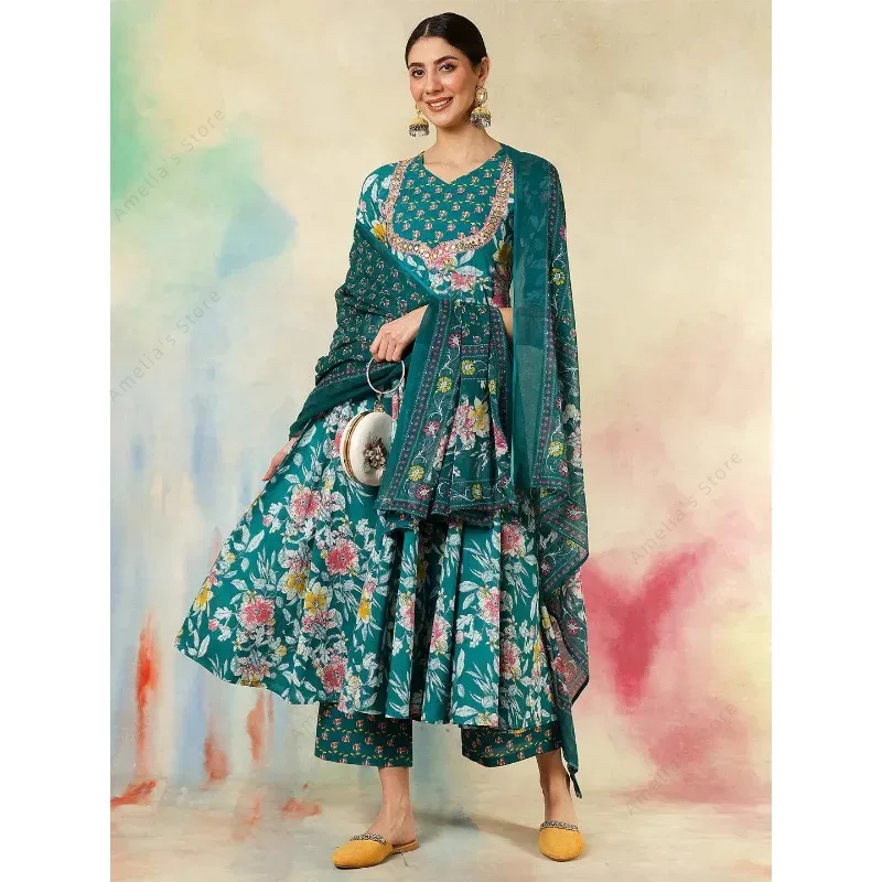 2025 New Indian Traditional Et - Salwar Kameez Set บทวิจารณ์และราคา