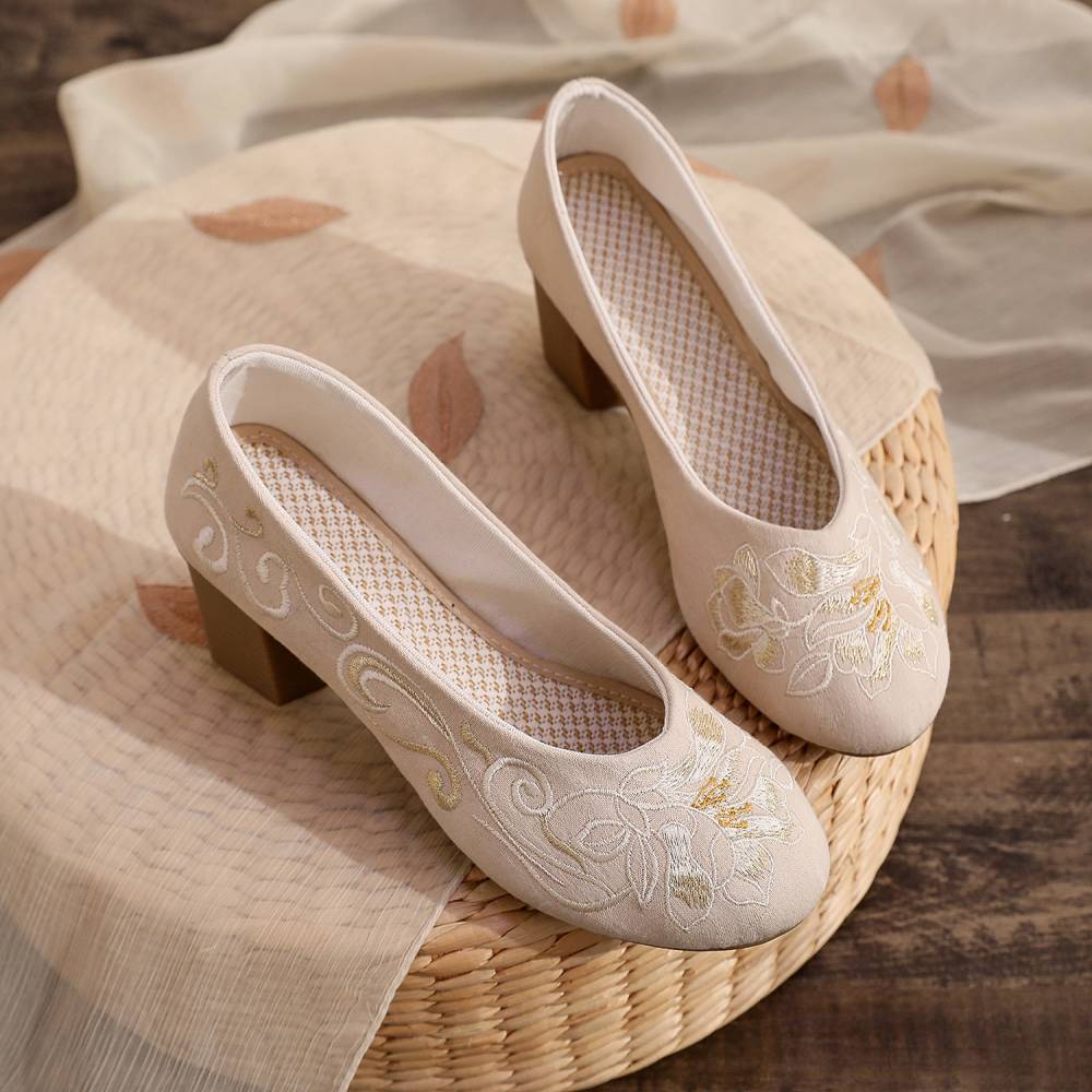 2026 Women's Wine Red & Beige  - Ethnic Fabric บทวิจารณ์และราคา