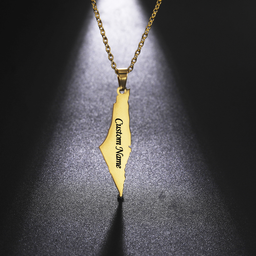 Sipuris Israel Map Custom Name - Ethnic Fashion Men บทวิจารณ์และราคา