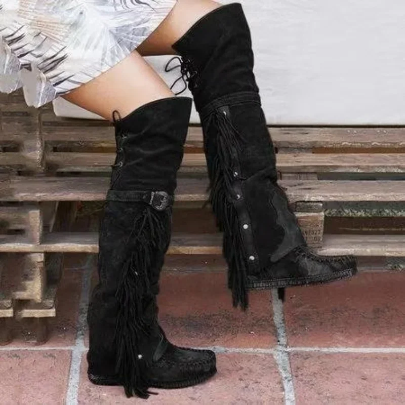 Fashion Bohemia Knee-length Wo - Ethnic Style บทวิจารณ์และราคา