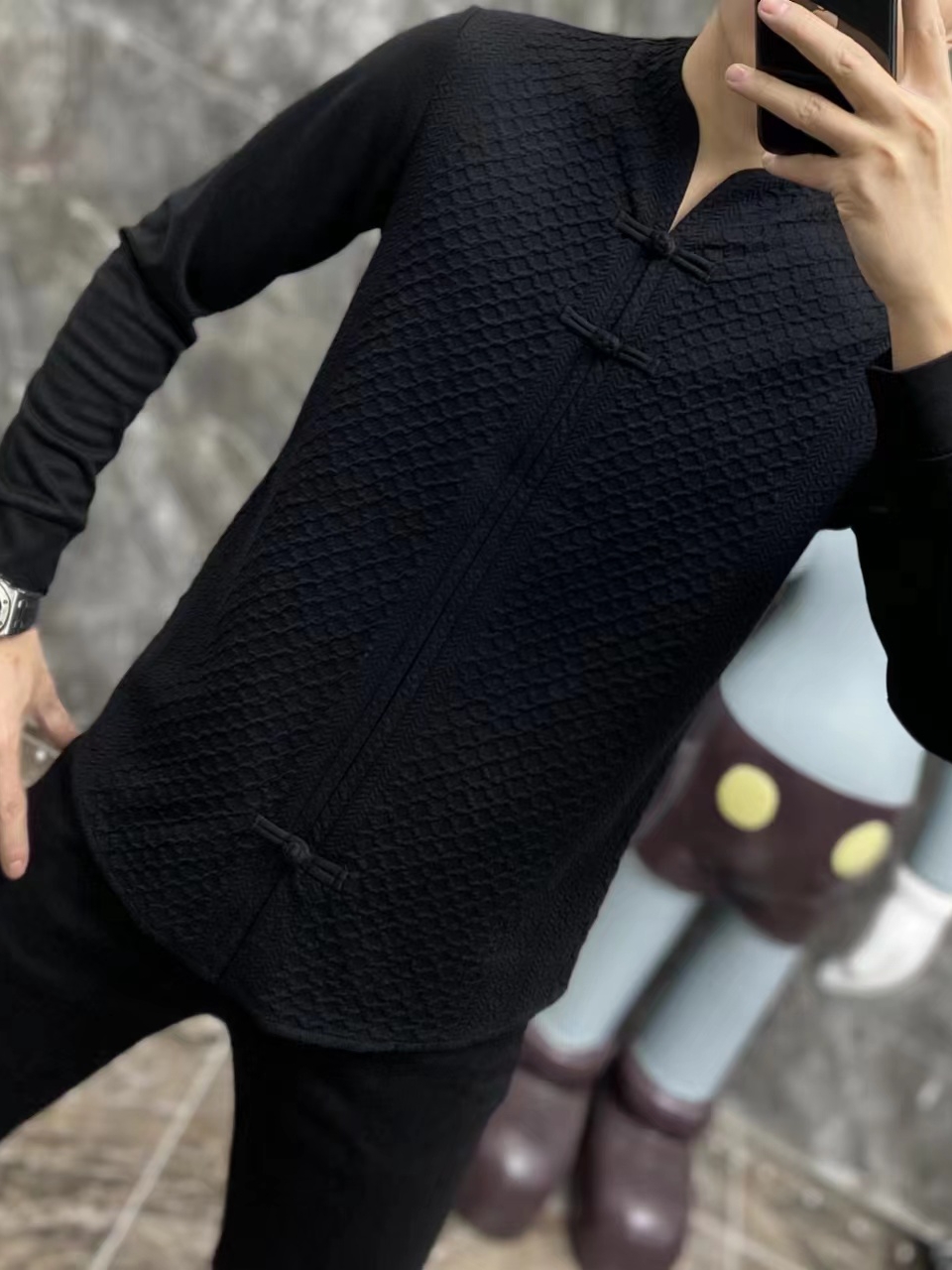 Men's Versatile Casual Tang Su - Ethnic Fashion Wear บทวิจารณ์และราคา