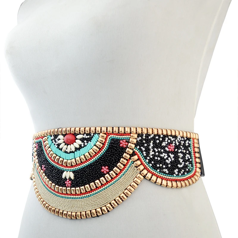 Colorful Waist Beads Girdle Wa - Ethnic Indian Fashion บทวิจารณ์และราคา