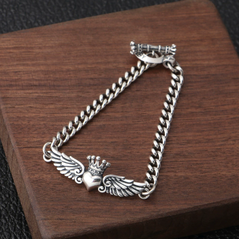 S925 sterling silver bracelet  - Ethnic Fashion Trend บทวิจารณ์และราคา