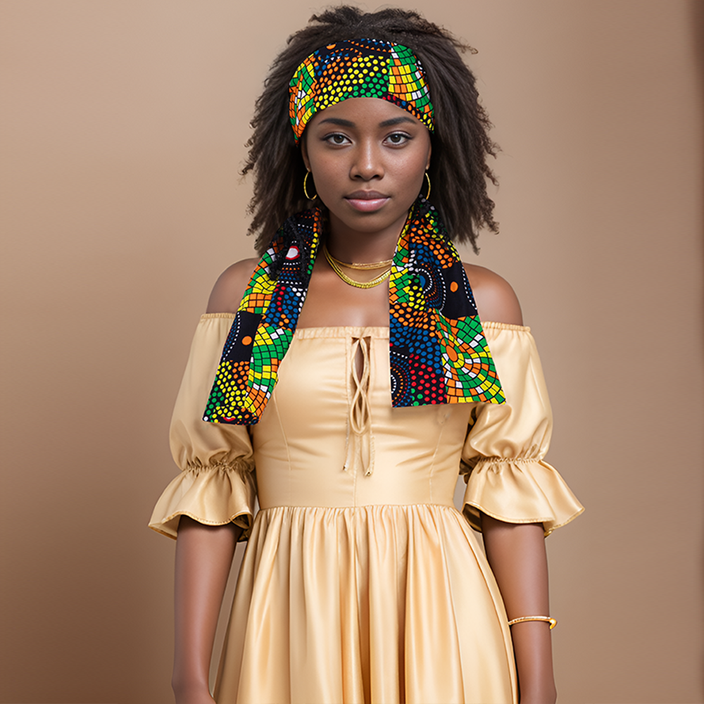 African Printed Headband for W - African Ankara Print บทวิจารณ์และราคา