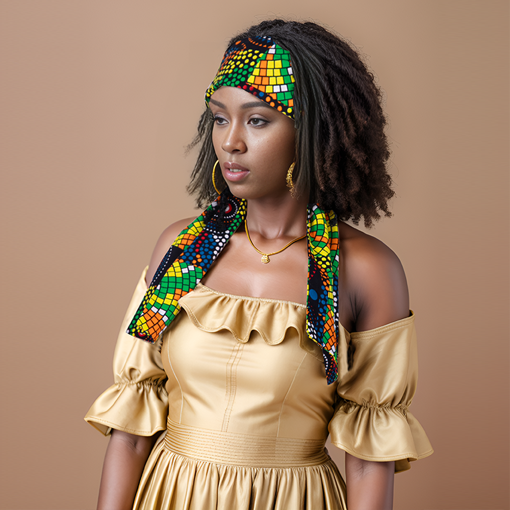African Printed Headband for W - African Ankara Print บทวิจารณ์และราคา