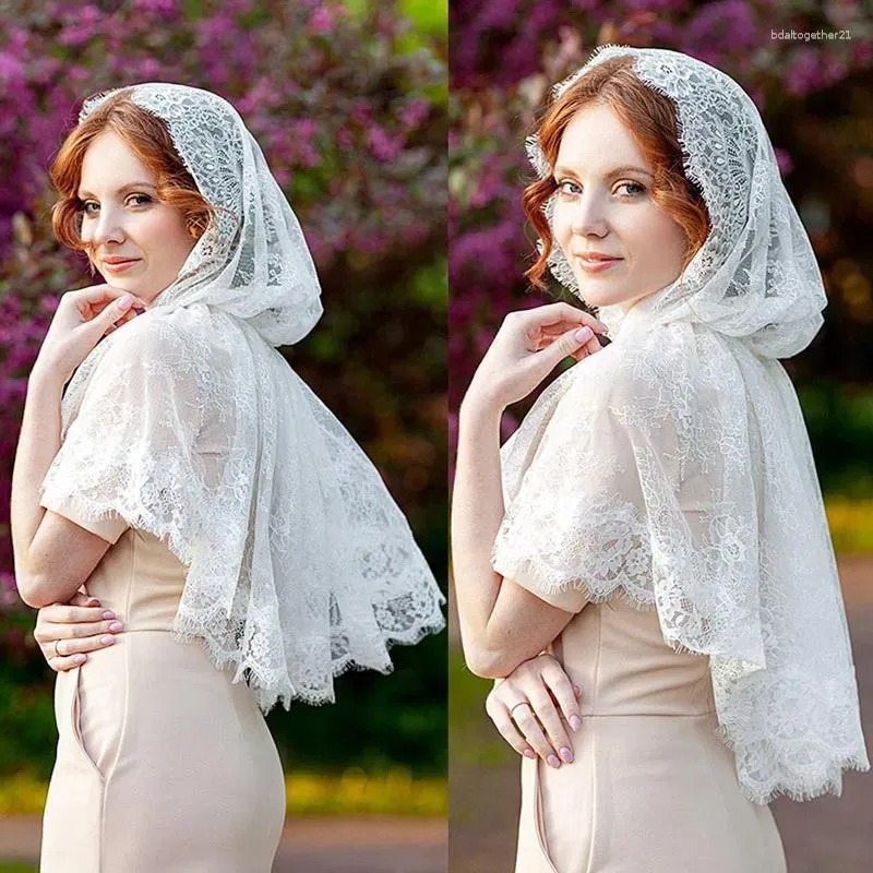 Bridal headscarf Wedding shawl - Ethnic Style บทวิจารณ์และราคา