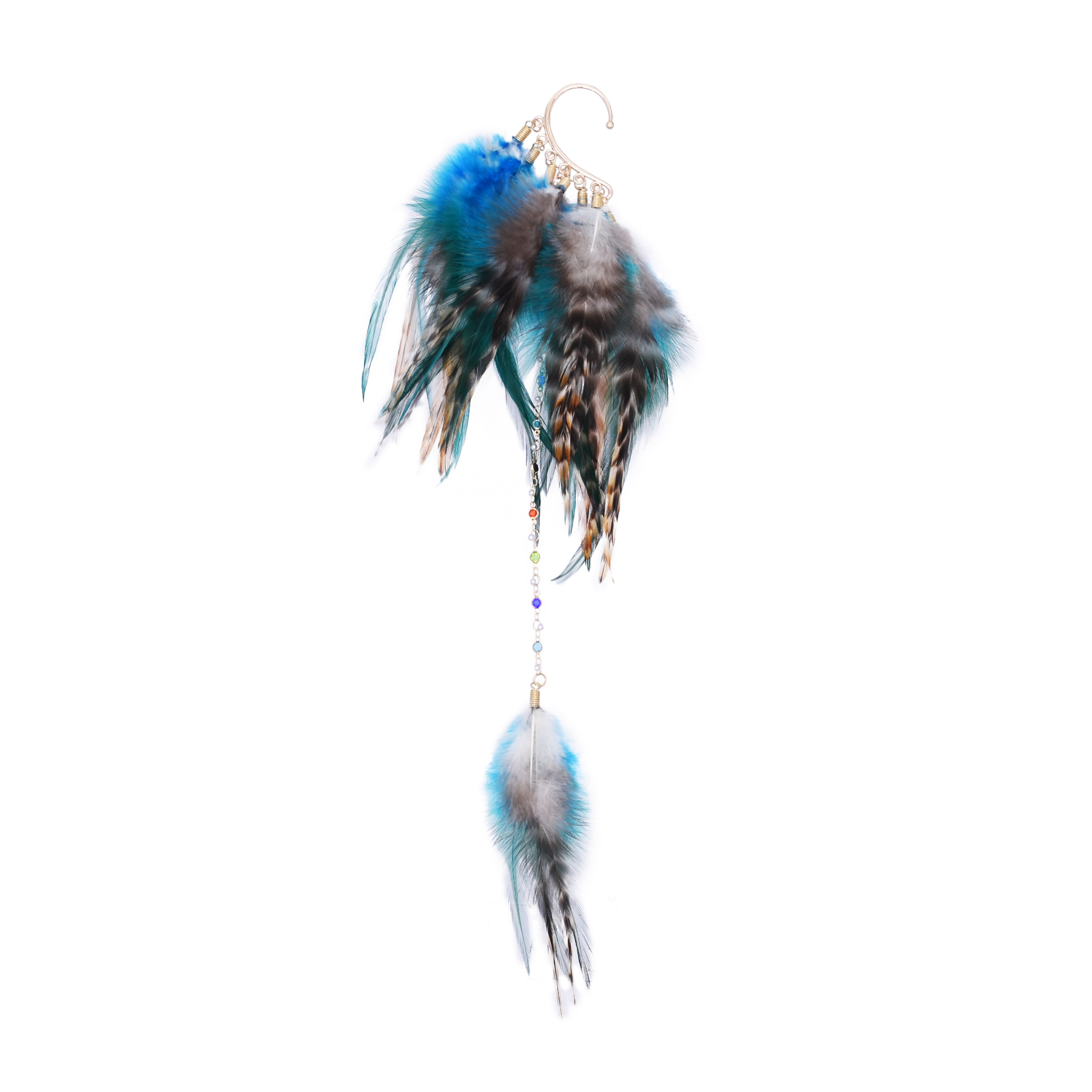 Bohemian Ethnic Style Feather  - Ethnic Indian Fashion บทวิจารณ์และราคา