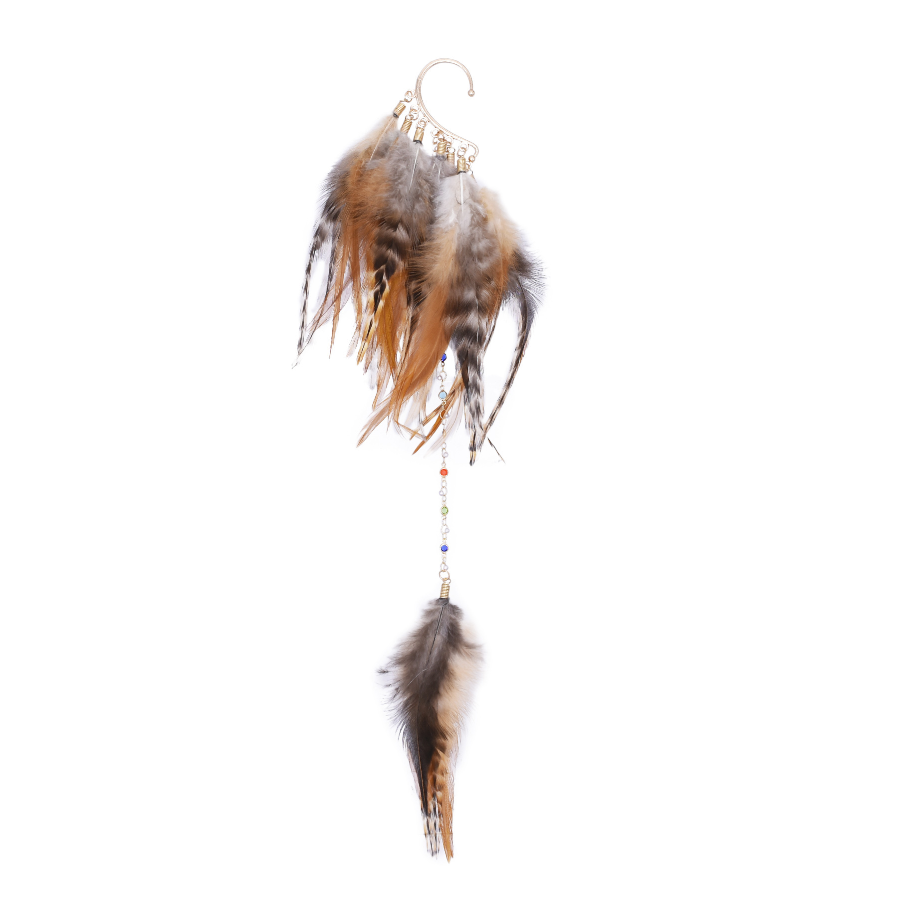 Bohemian Ethnic Style Feather  - Ethnic Indian Fashion บทวิจารณ์และราคา