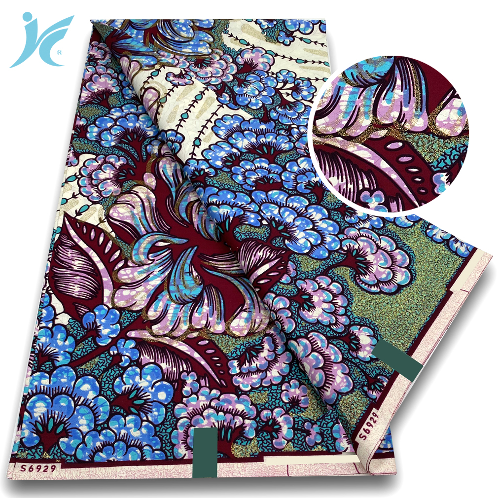Soft Real African Prints Glitt - African Ankara Print บทวิจารณ์และราคา