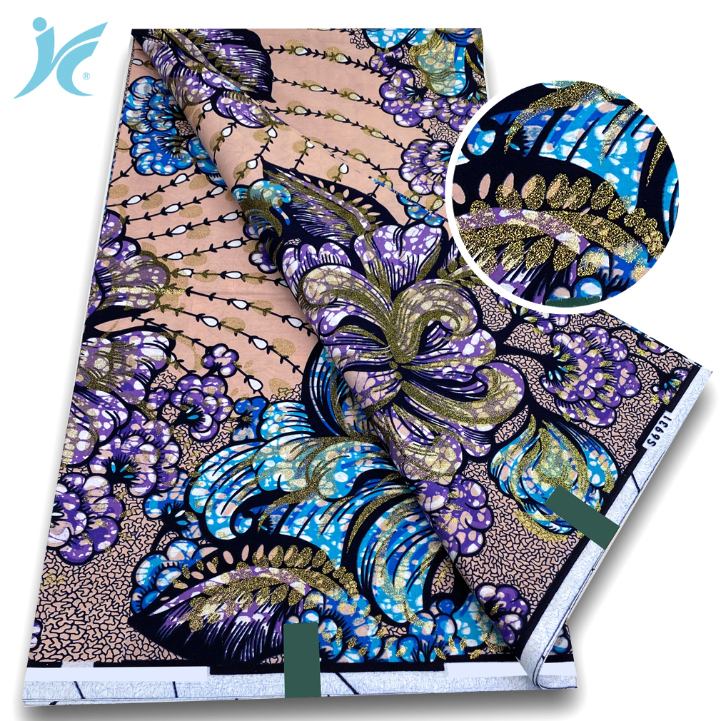 Soft Real African Prints Glitt - African Ankara Print บทวิจารณ์และราคา