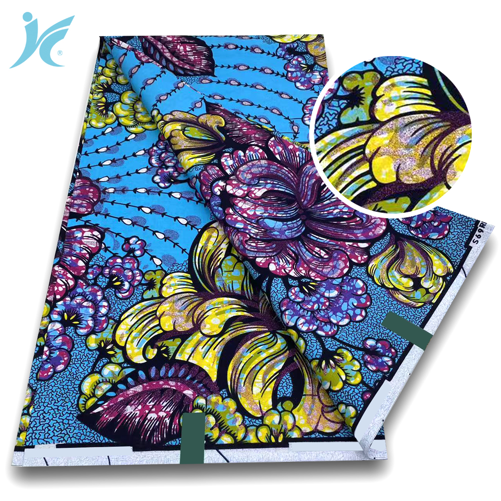 Soft Real African Prints Glitt - African Ankara Print บทวิจารณ์และราคา