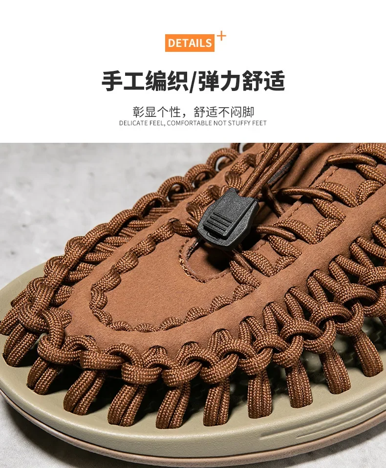 2026 Men's charms Sandals Summ - Ethnic Fashion Trend บทวิจารณ์และราคา