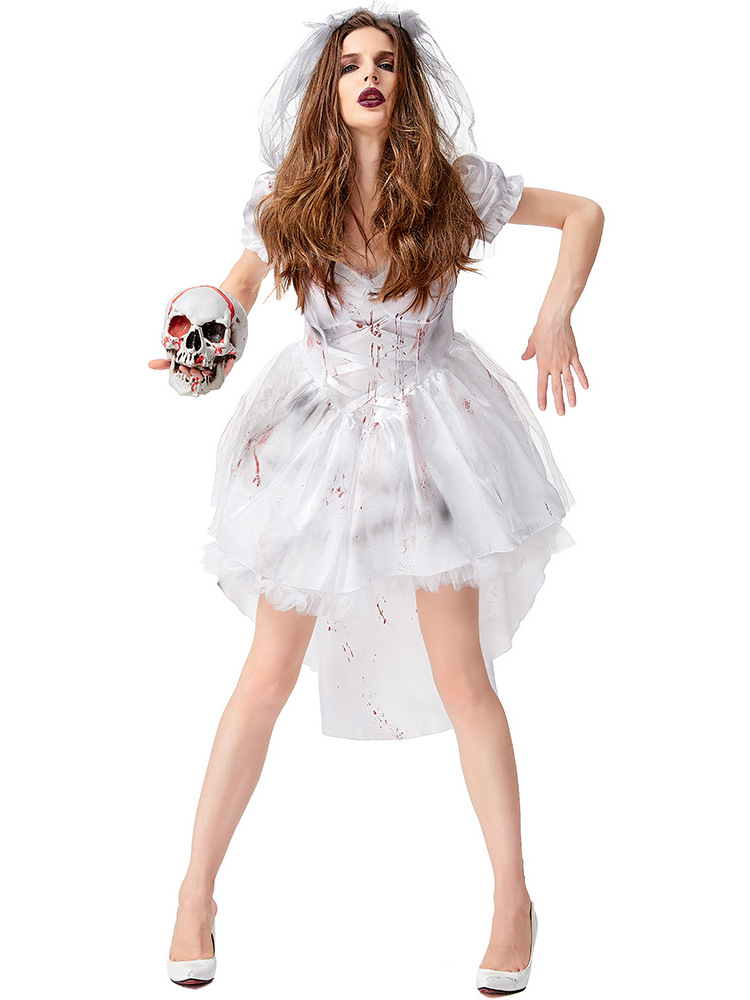 Halloween White Ghost Bride Co - Ethnic Wear Fashion Brand บทวิจารณ์และราคา
