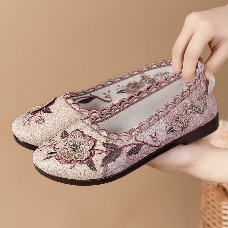Women Spring Autumn New Flat s - Ethnic Style บทวิจารณ์และราคา
