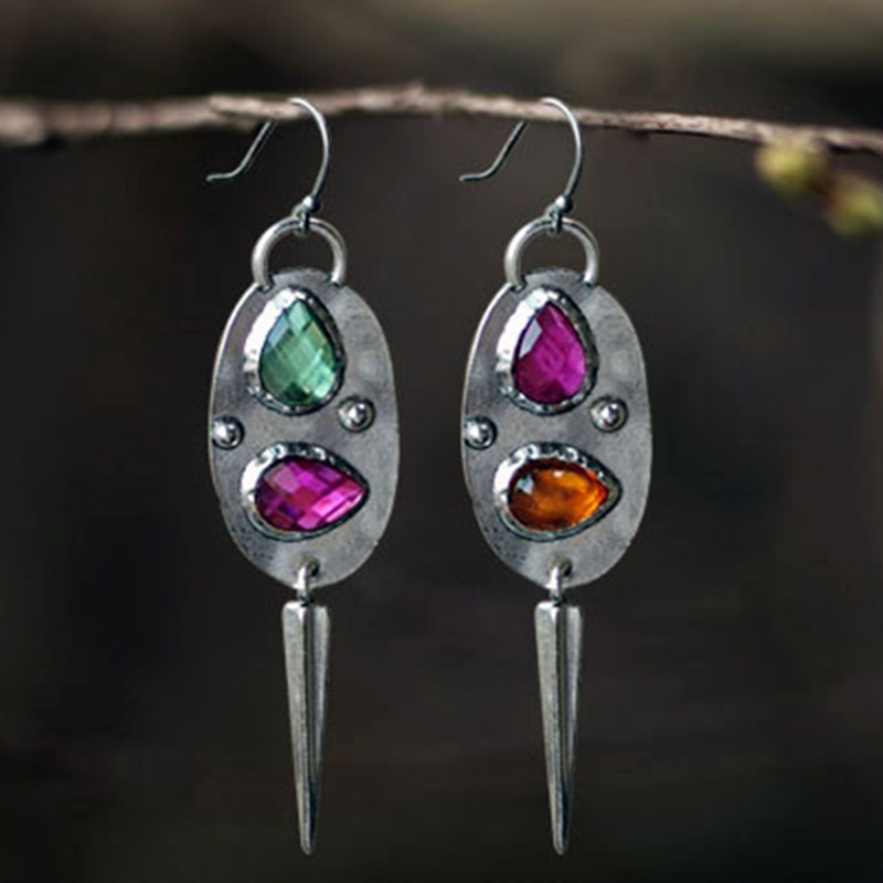 Indian Tribe Statement Dangle  - Ethnic Indian Fashion บทวิจารณ์และราคา