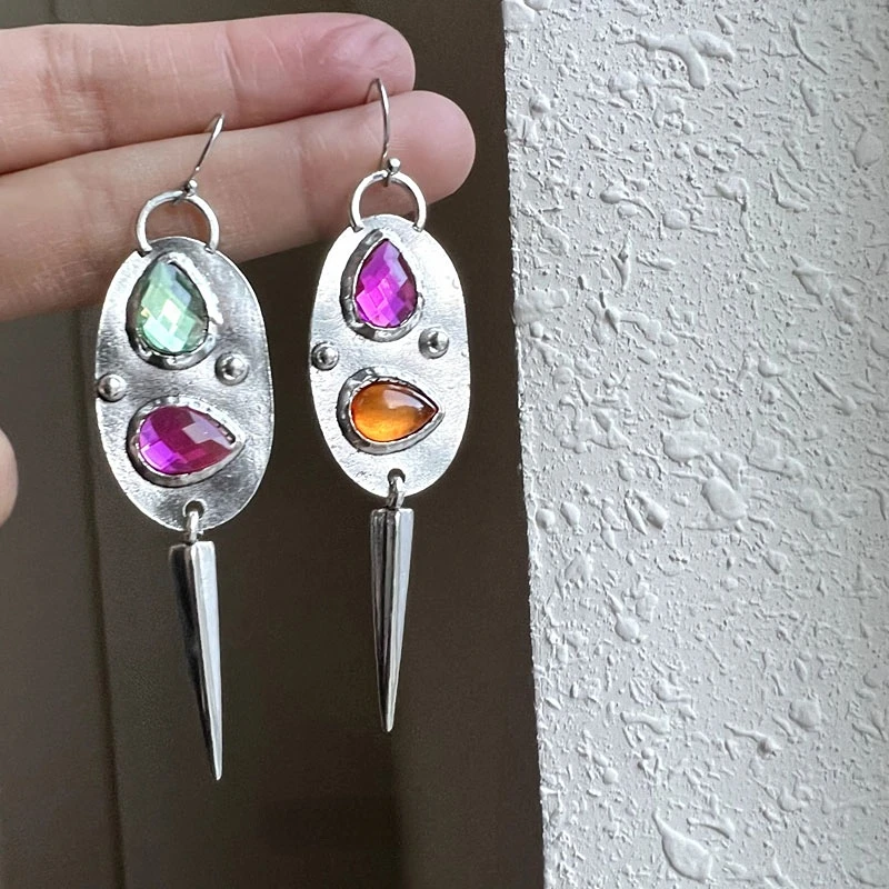 Indian Tribe Statement Dangle  - Ethnic Indian Fashion บทวิจารณ์และราคา