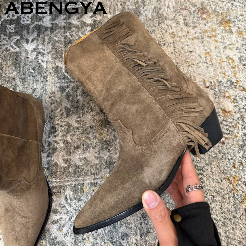New Suede Tassels Designer Ank - Ethnic Fashion Week บทวิจารณ์และราคา