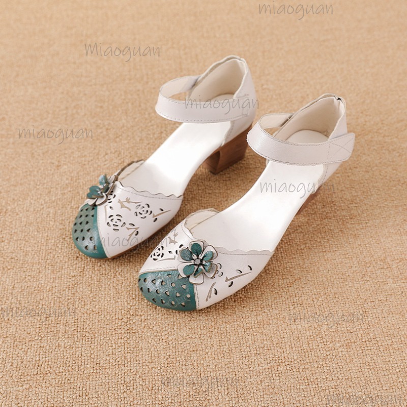 Hollow Out Cover Toe Gladiator - Ethnic Fashion For Women บทวิจารณ์และราคา