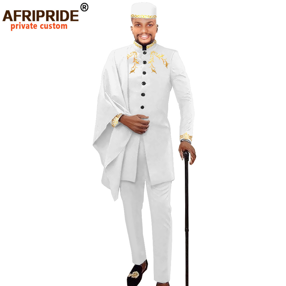 African Men Clothing for Party - African Ankara Print บทวิจารณ์และราคา