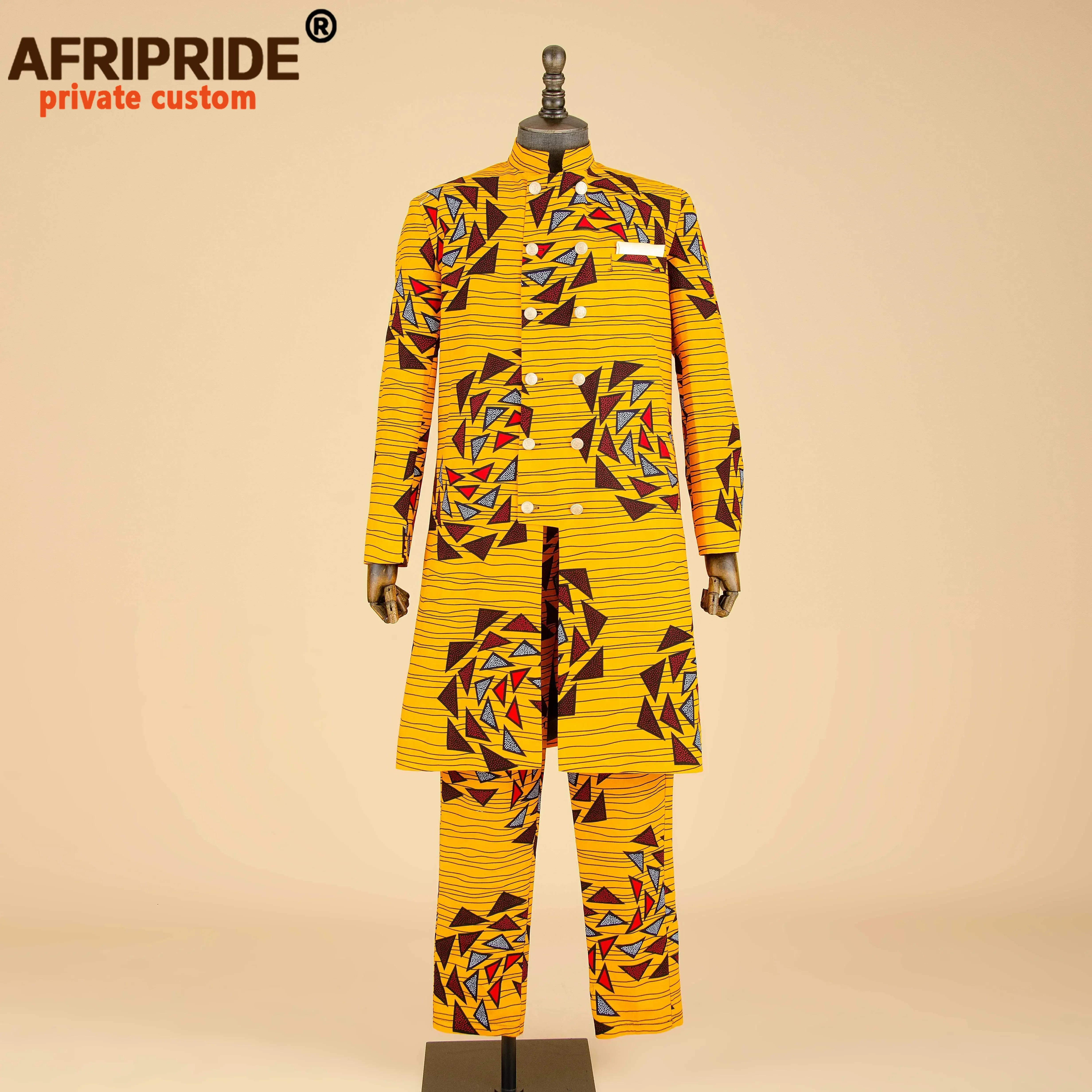 Men`s Suit African Clothing Da - African Ankara Print บทวิจารณ์และราคา