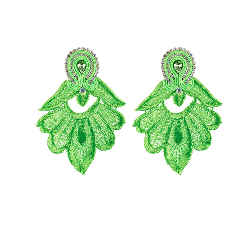 Fashion Women Earrings Jewelle - Ethnic Fashion Trend บทวิจารณ์และราคา