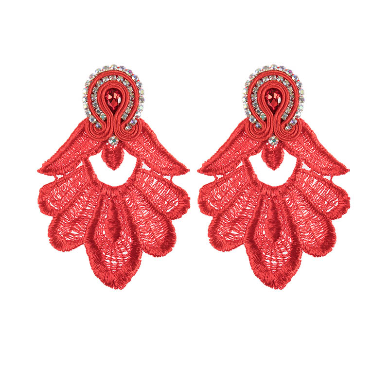 Fashion Women Earrings Jewelle - Ethnic Fashion Trend บทวิจารณ์และราคา