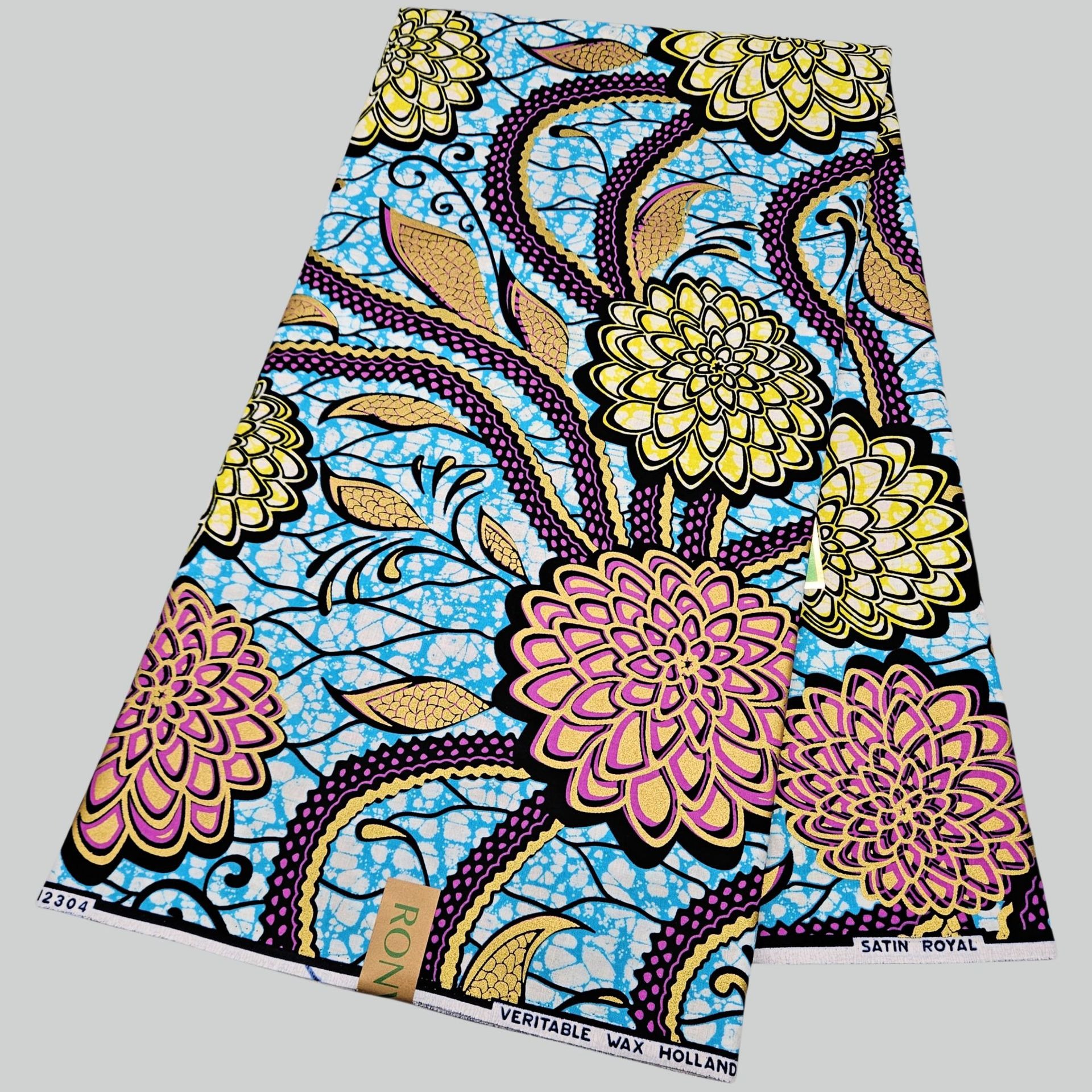 46Inch Wide 6Yards Long Floral - Ethnic Fabric บทวิจารณ์และราคา
