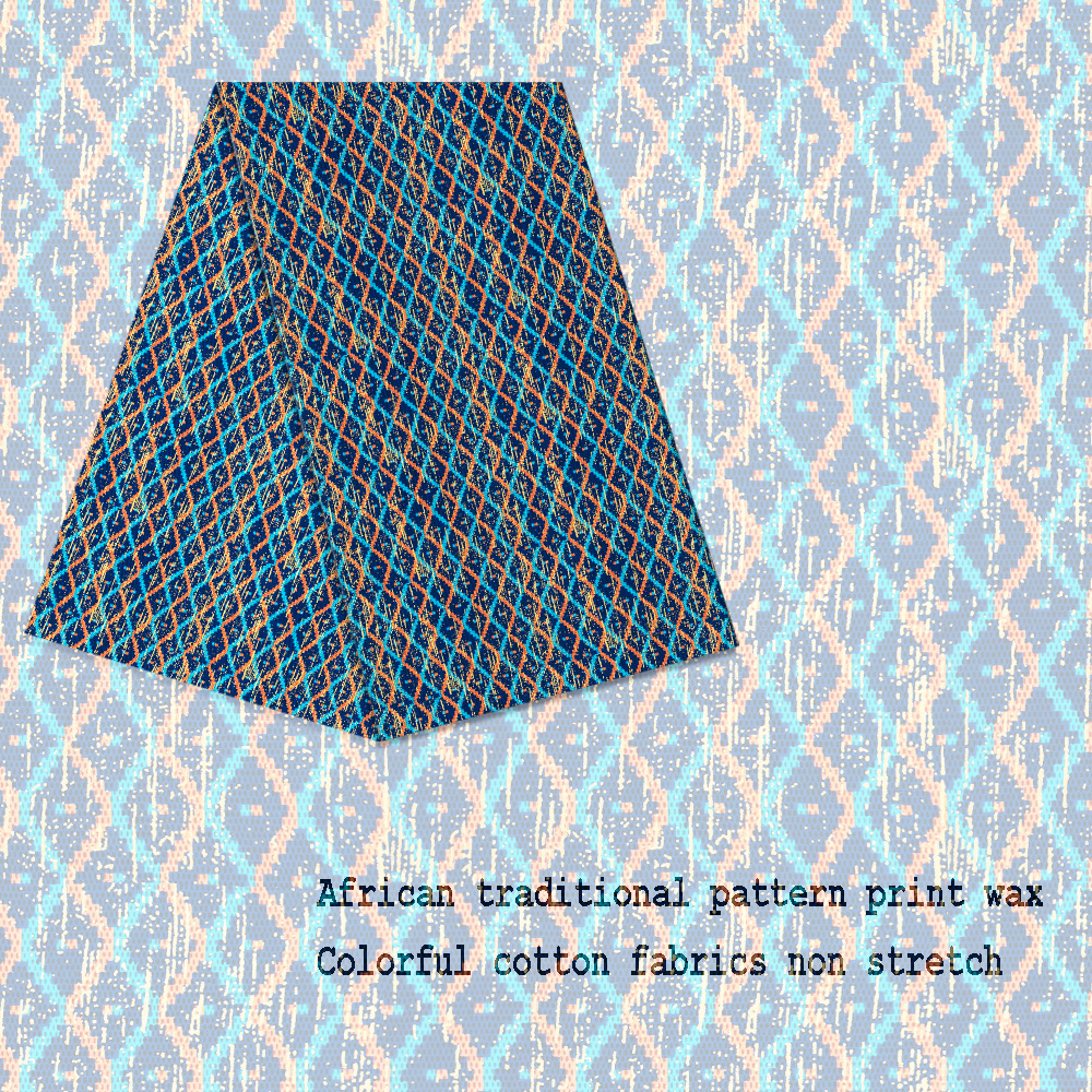African Real Wax Ankara Africa - African Ankara Print บทวิจารณ์และราคา