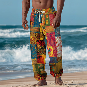 2026 Summer Fashion Ethnic Bea - Ethnic Fashion Men บทวิจารณ์และราคา