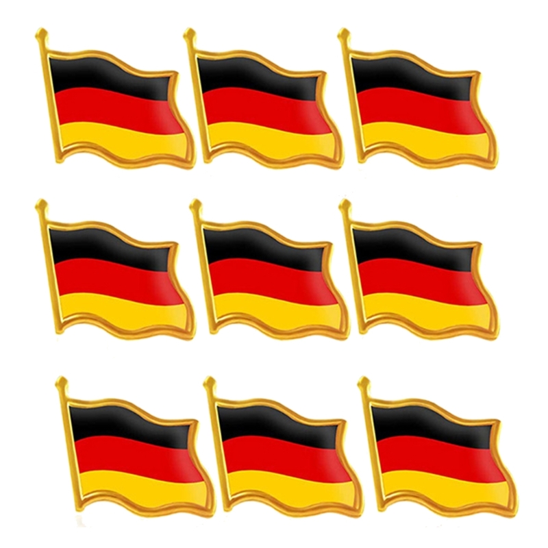 9pcs Country World Flags Brooc - Ethnic Fashion World บทวิจารณ์และราคา