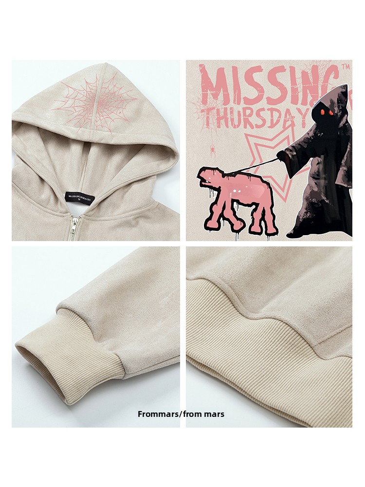 from  Weird World Suede Hooded - Ethnic Fashion World บทวิจารณ์และราคา