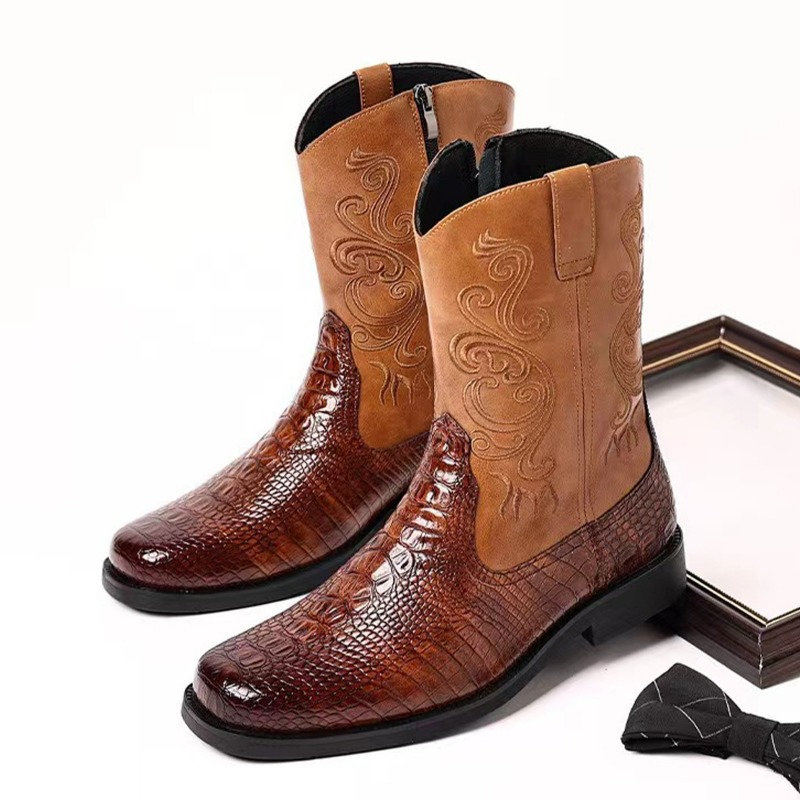 Fashionable Embossed Casual Me - Ethnic Fashion Men บทวิจารณ์และราคา