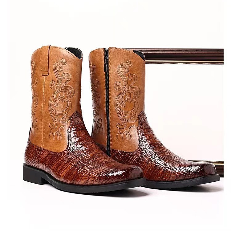 Fashionable Embossed Casual Me - Ethnic Fashion Men บทวิจารณ์และราคา