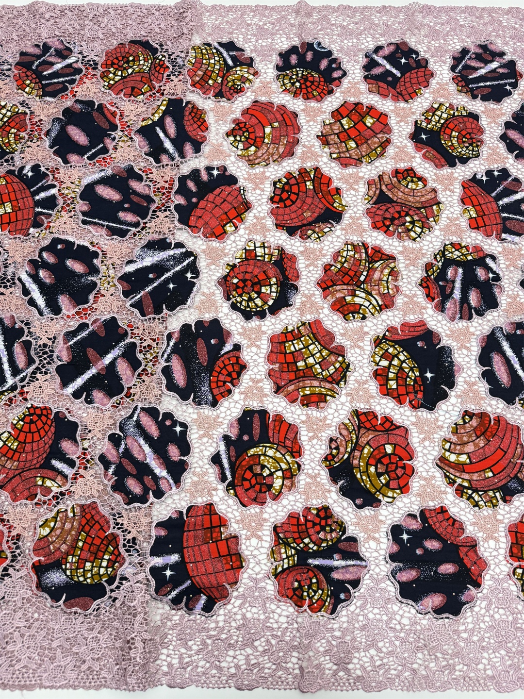 Luxury 5Yards African Wax Broc - African Ankara Print บทวิจารณ์และราคา