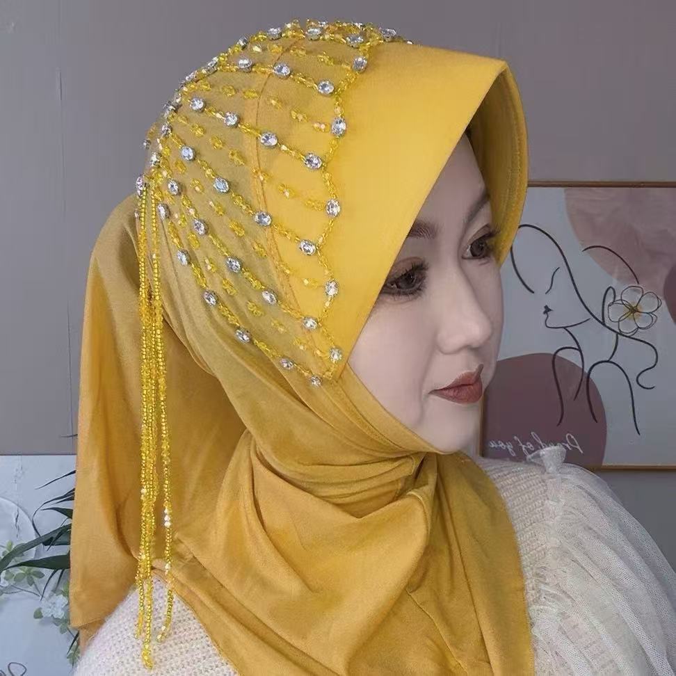 Africa Ethnic Hats Hijab Black - Ethnic Fashion For Women บทวิจารณ์และราคา