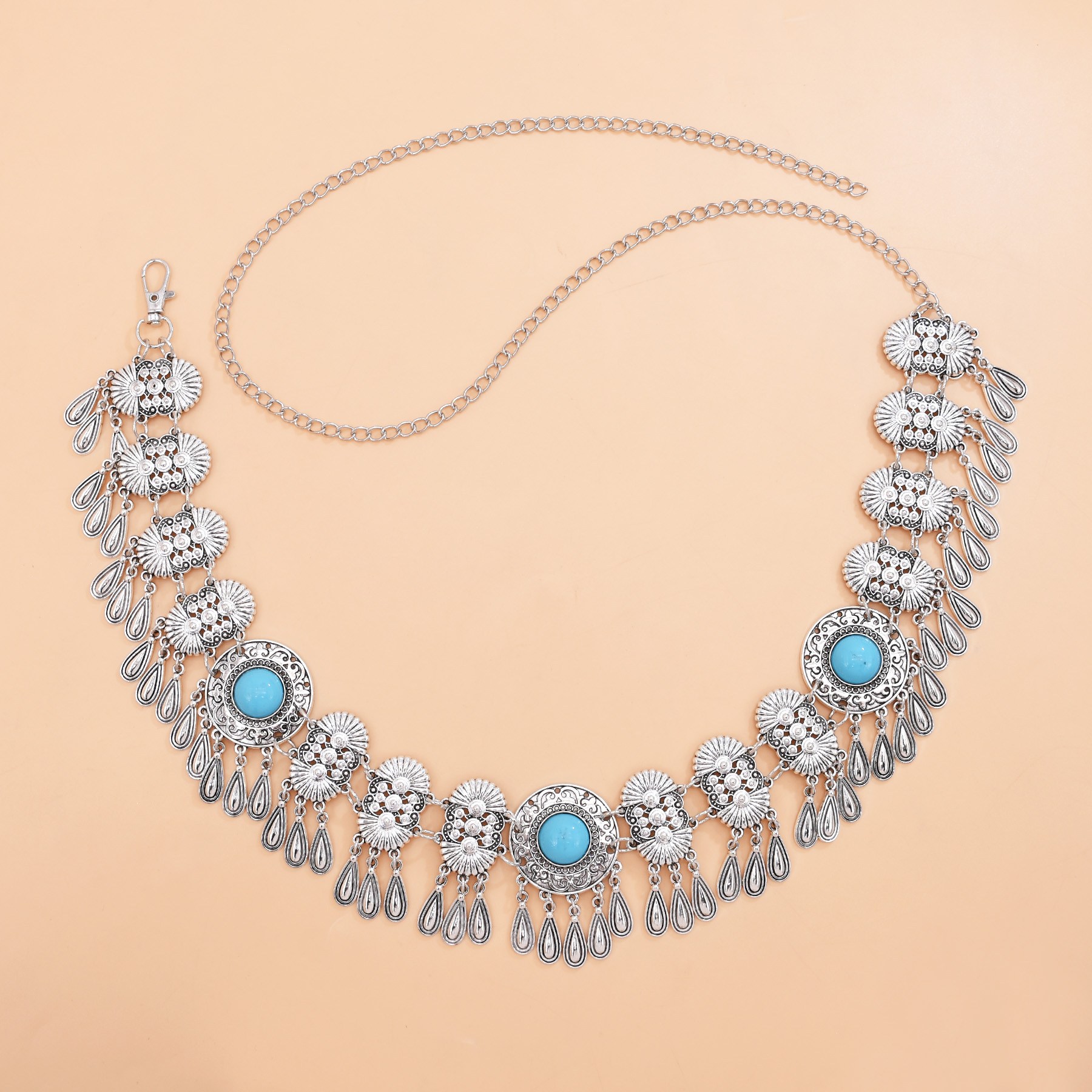 Ethnic Vintage Silver Alloy Ca - Ethnic Indian Fashion บทวิจารณ์และราคา