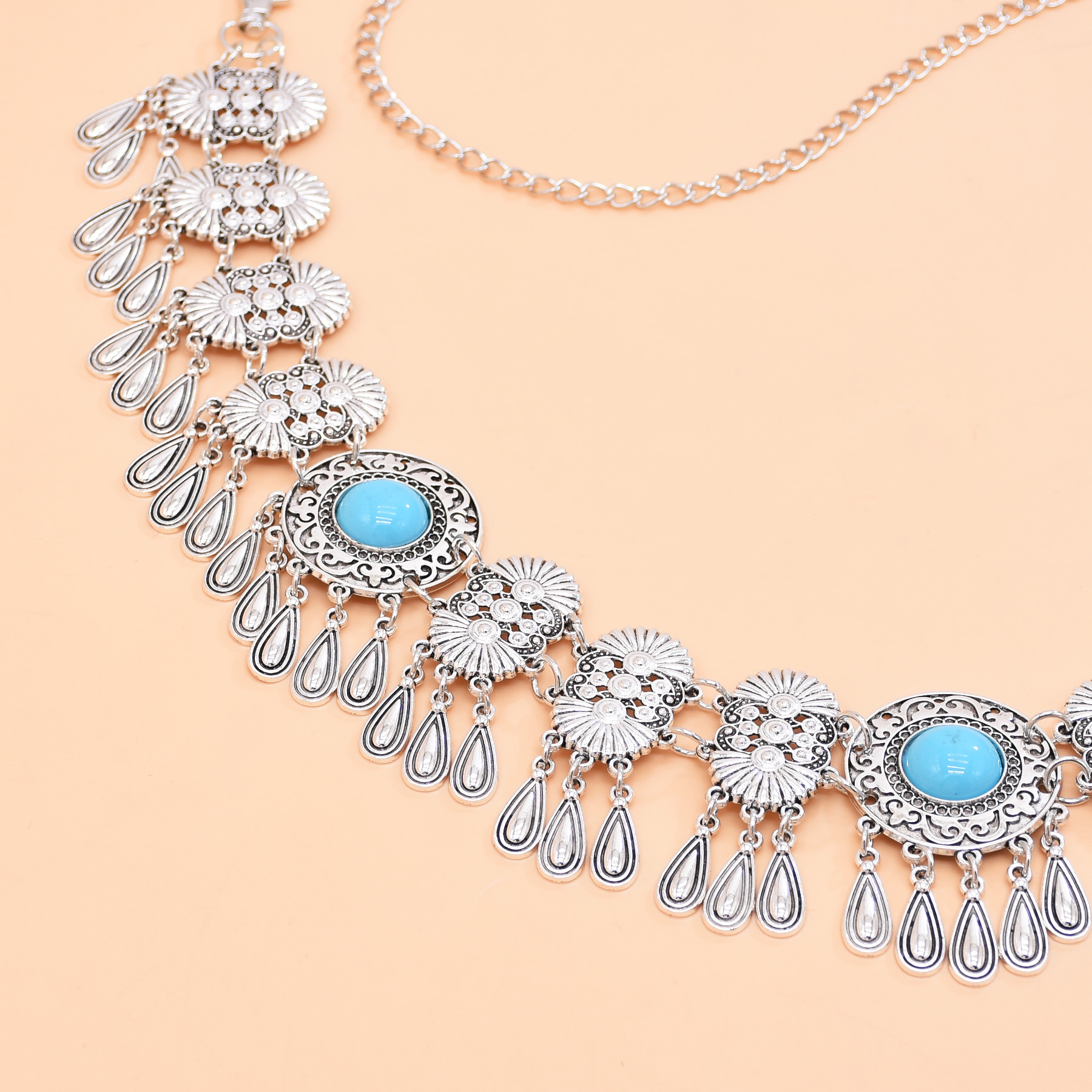 Ethnic Vintage Silver Alloy Ca - Ethnic Indian Fashion บทวิจารณ์และราคา