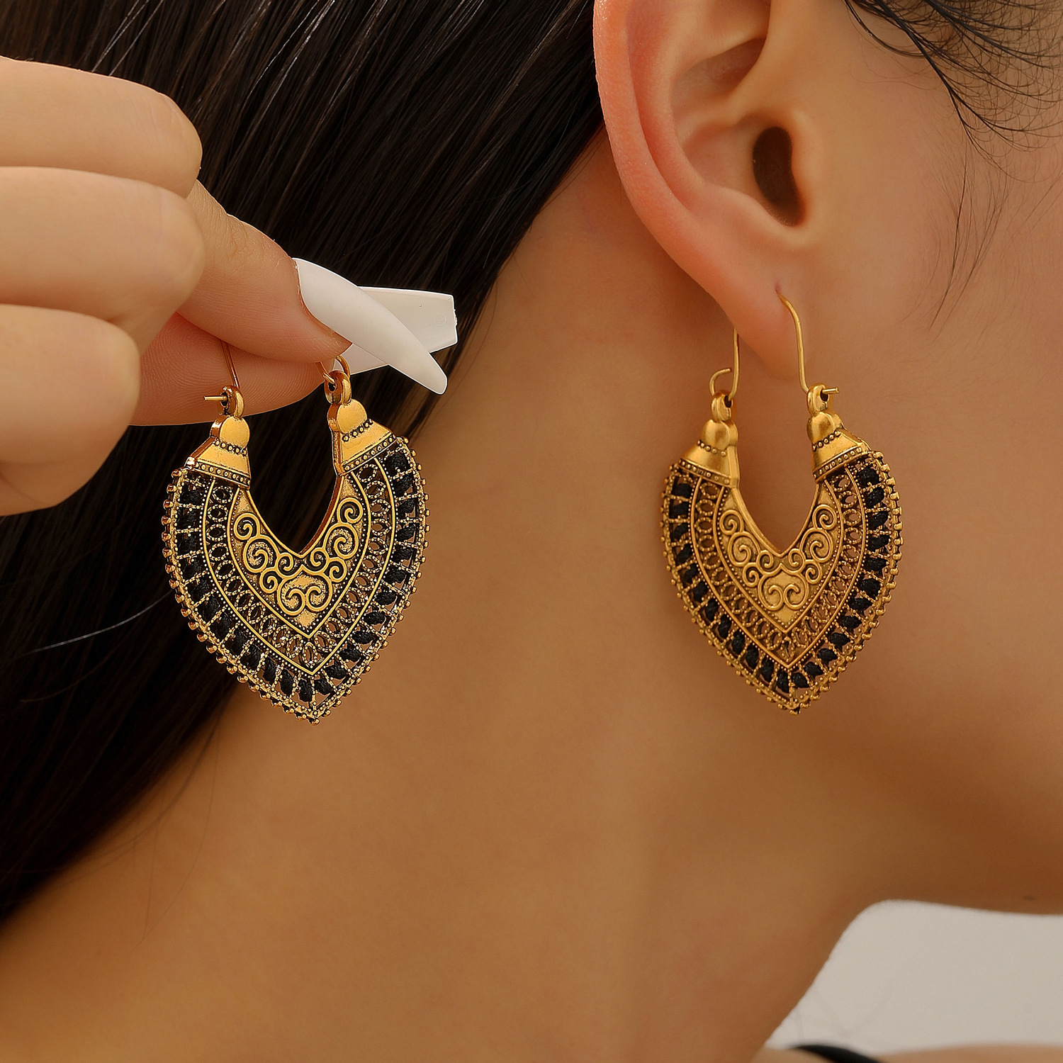 Vintage Bohemian Hollow Ancien - Ethnic Fashion Trend บทวิจารณ์และราคา